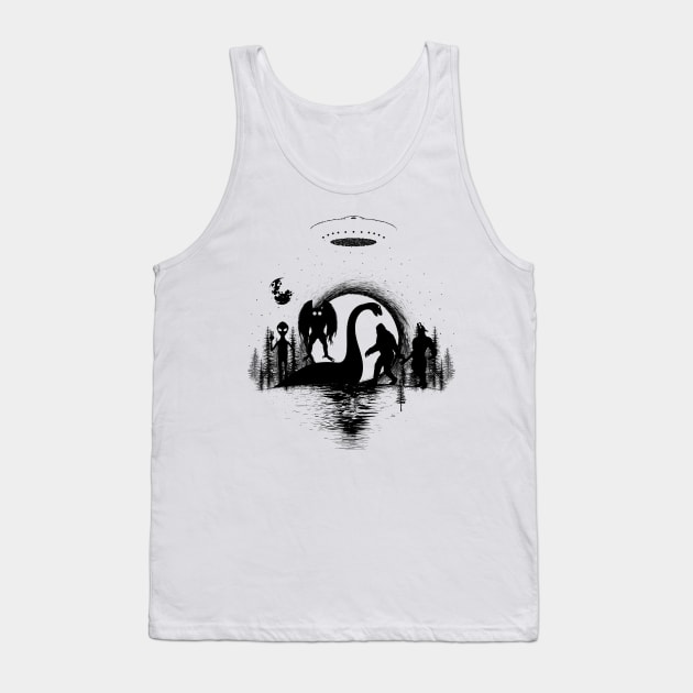 Cryptid Tank Top by Tesszero